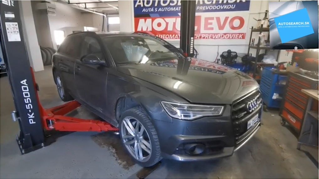 Audi A6 3.0TDi 2017 / 320PS výmena oleja v automatickej prevodovke ZF 8HP55 / 0BK