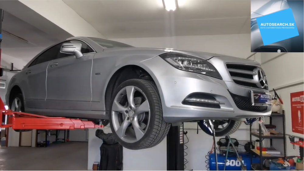 Mercedes CLS 350CDi 4Matic 7G-Tronic 2013 (MB 722.9) - Dynamická výmena oleja s preplachom