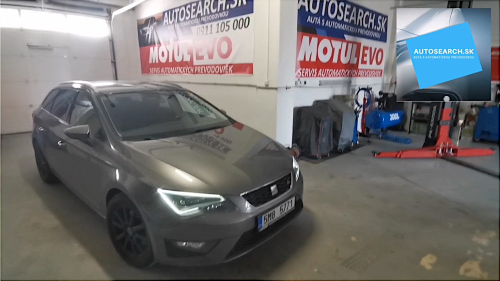 Seat Leon 1.8TSi DSG 2017 - oprava mechatroniky DQ200 / 0AM