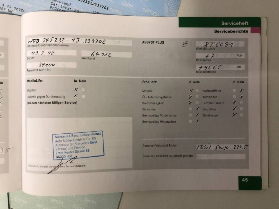 Mercedes Benz B 170 Automat SPECIAL 2008 PTS + sezónne prezutie