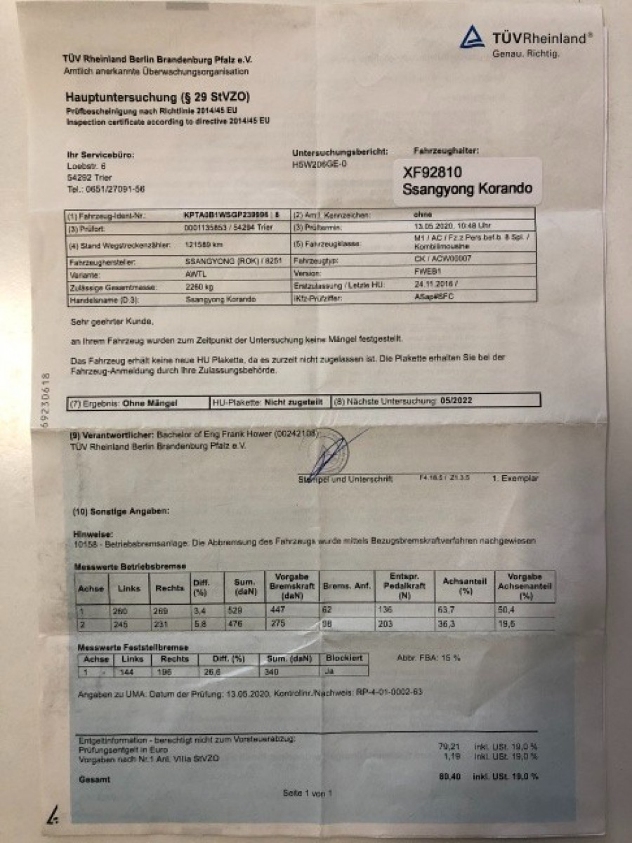 Ssangyong Korando 2.2TD Automat 4x4 • QUARTZ• Ťažné ► Navi 