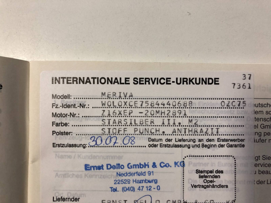 Opel Meriva 1.6 Automat •INNOVATION•  2008 