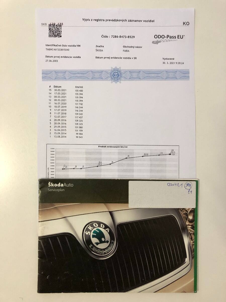 Škoda Fabia 1.4 Automat •AMBIENTE•  Klimatizácia 