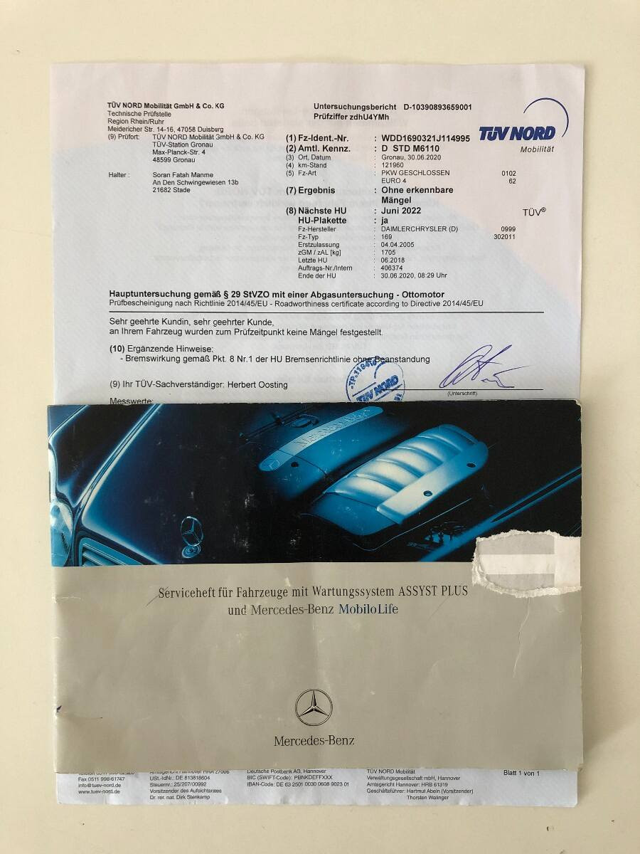 Mercedes Benz A 170 Automat •ELEGANCE• 2005 → parkovacie senzory