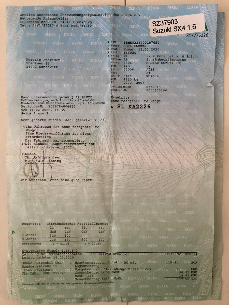 Suzuki Sx4 1.6 Automat •COMFORT•  Keyless Ťažné