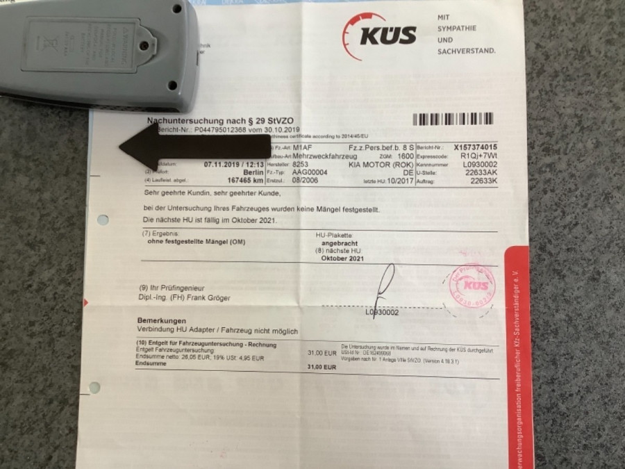 KIA Rio 1.6 Automat EX TOP → Cúvacie senzory 