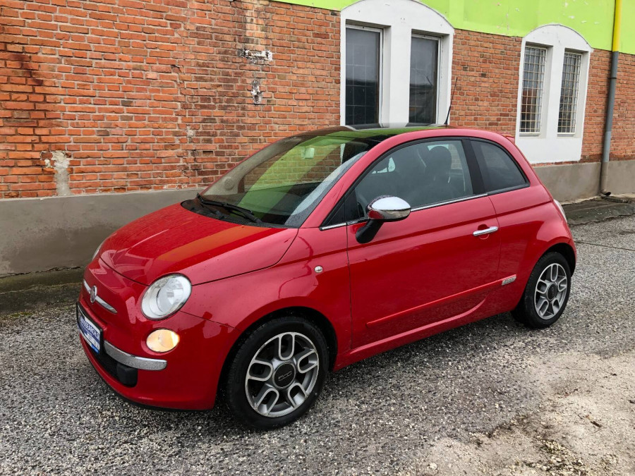 Fiat 500 1.2 Automat SPORT 2009 Panoráma