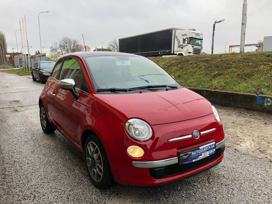Fiat 500 1.2 Automat SPORT 2009 Panoráma