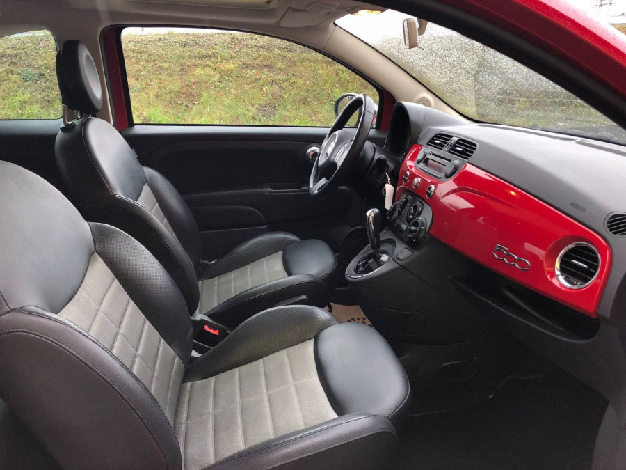 Fiat 500 1.2 Automat SPORT 2009 Panoráma