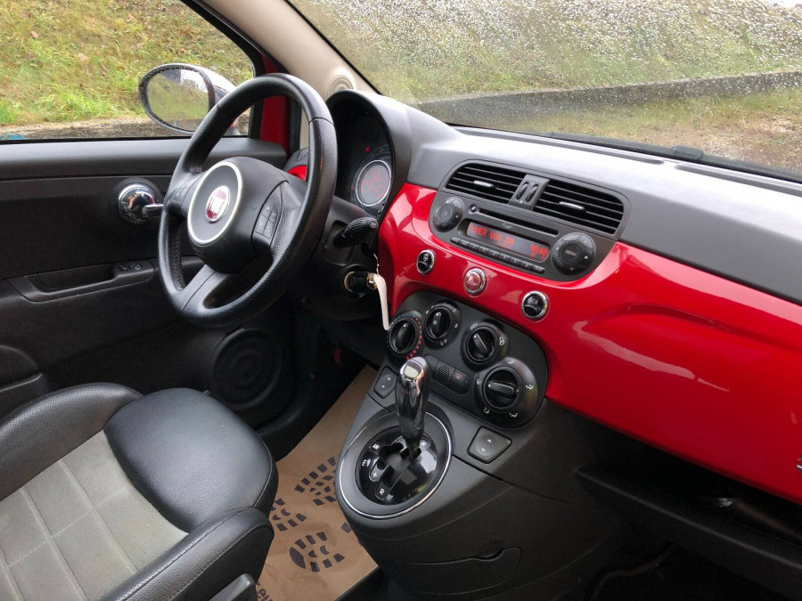 Fiat 500 1.2 Automat SPORT 2009 Panoráma