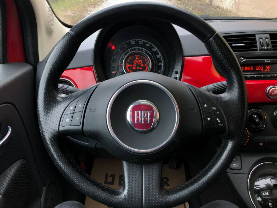 Fiat 500 1.2 Automat SPORT 2009 Panoráma