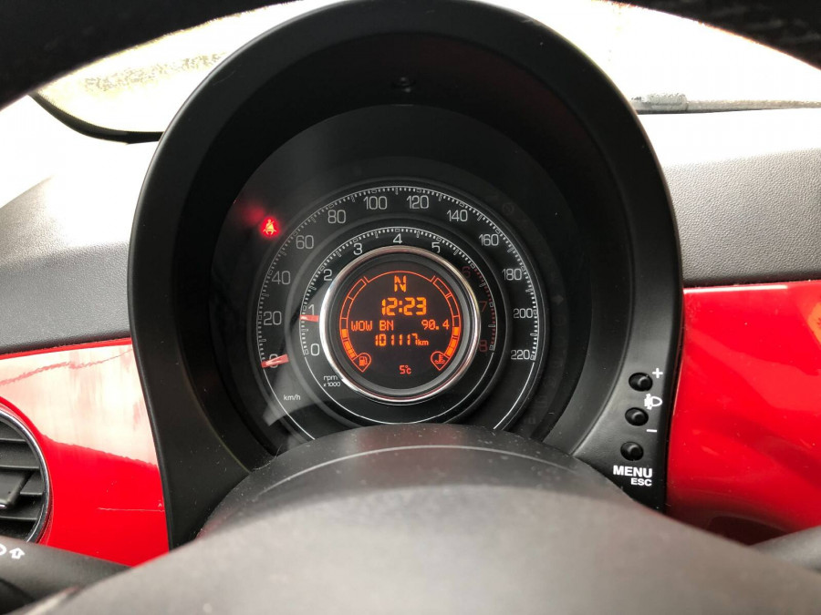 Fiat 500 1.2 Automat SPORT 2009 Panoráma