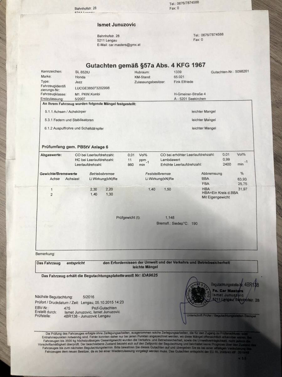 Honda Jazz 1.4 Automat EX 2007
